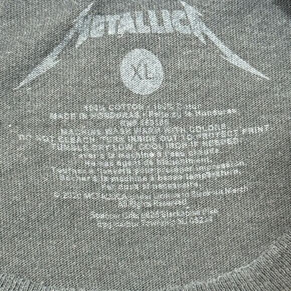 Metallica Shirt Men Extra Large Black Master Puppets Rock Band Hard Heavy Metal - Picture 5 of 16